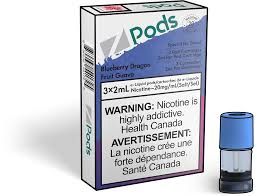 ZPods Blueberry Dragonfruit Guava