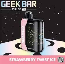 Geek Bar Pulse X 25K Strawberry Twist ice