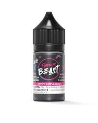 Flavour Beast Salts E-Juice Trippin' Triple Berry