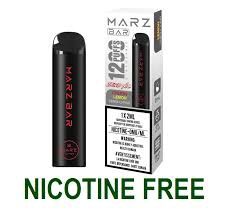 Marz Bar 1200 Zero Nic Cherry Lemon