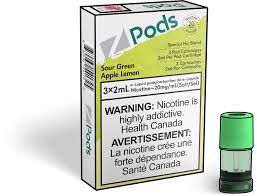 ZPods Sour Green Apple Lemon
