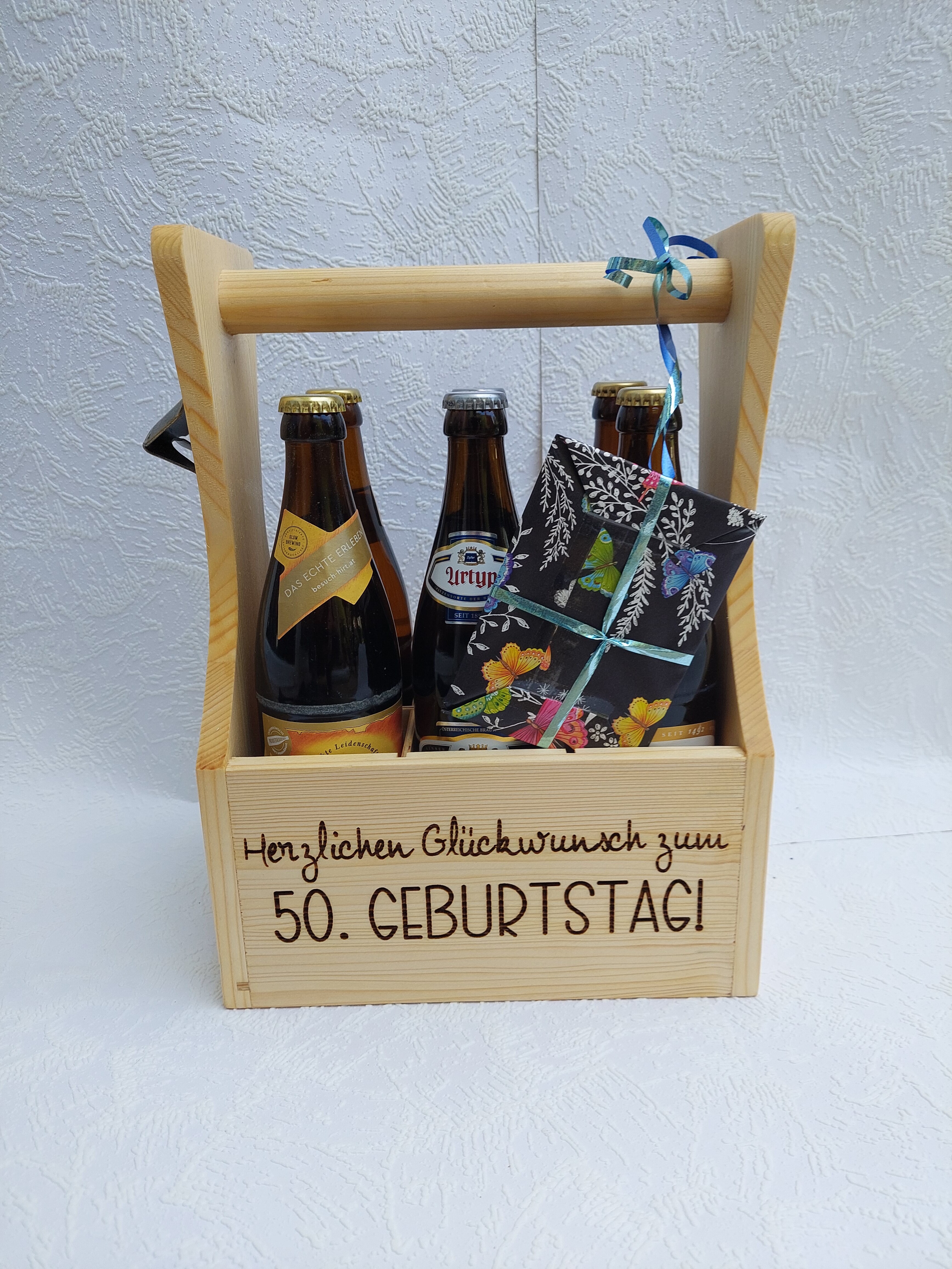 6er-Tragerl „Männerhandtasche“