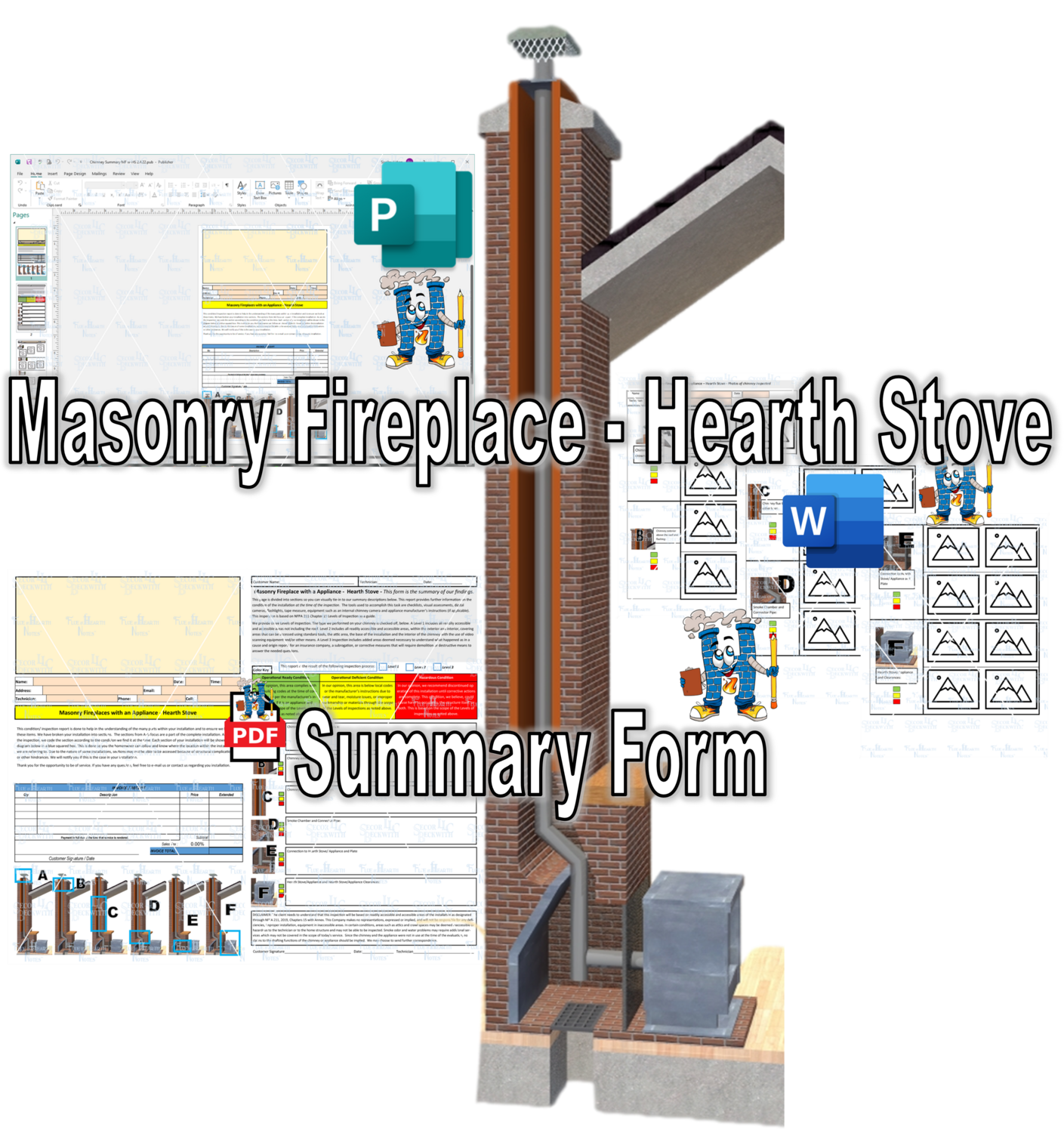 Masonry Fireplace - Hearth Stove Summary Report
