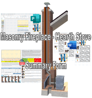 Masonry Fireplace - Hearth Stove Summary Report