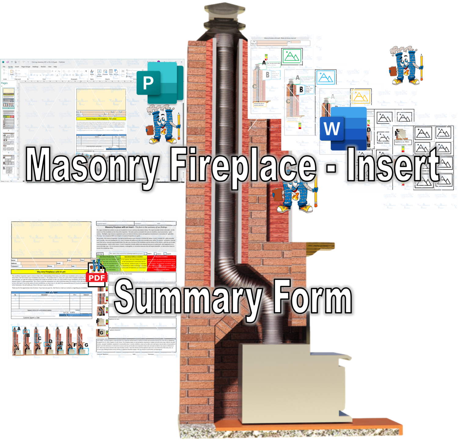 Masonry Fireplace - Insert Summary Report