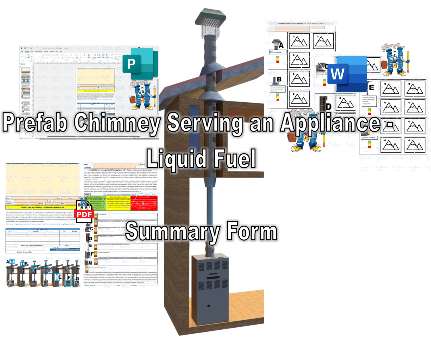 Masonry Thimble Chimney Serv. an Appl - Liq. Fuel Summary Report