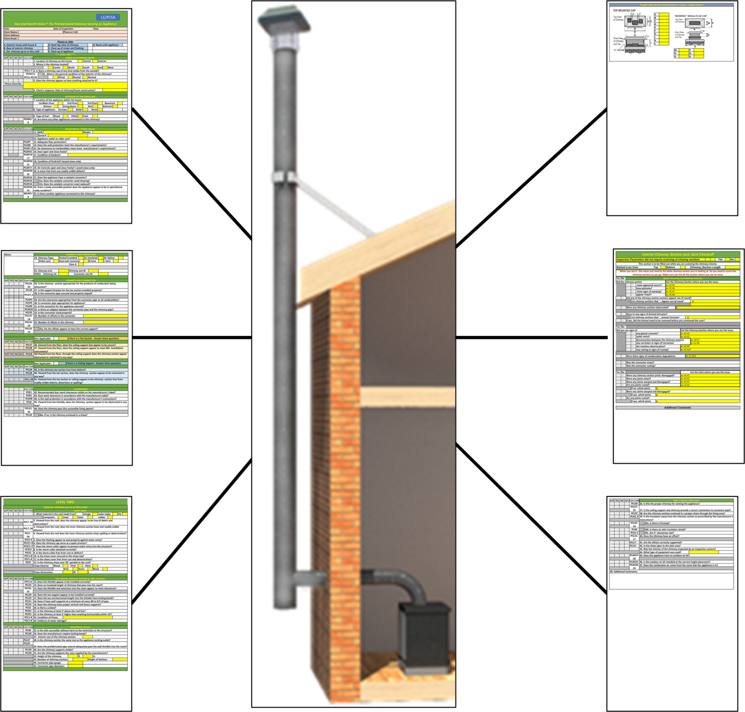 Prefabricated Chimney Serving an Appliance - Solid Fuel -  Read-Do