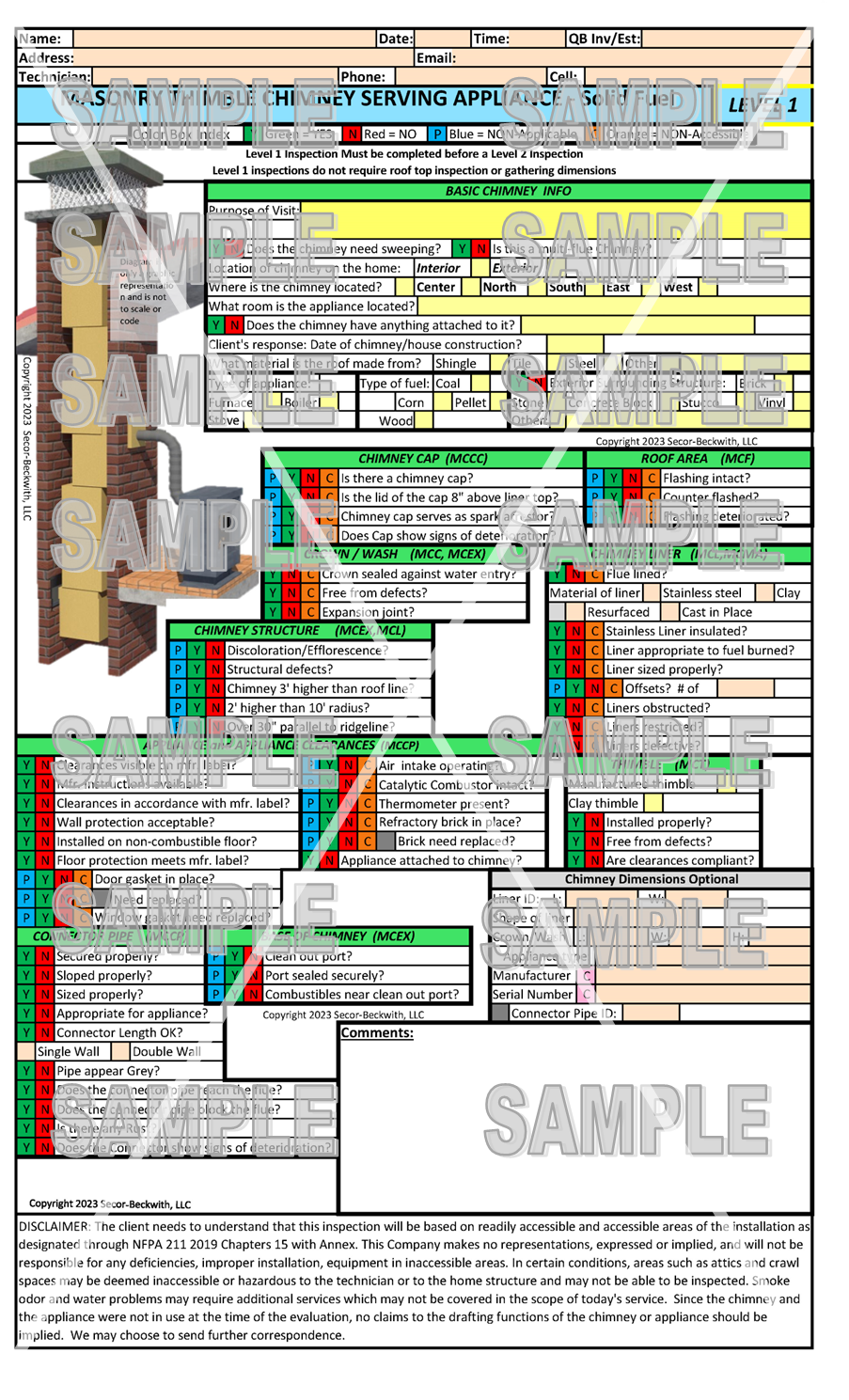Masonry Thimble Chimney Serv. an Appl - Solid Fuel - Do-Confirm
