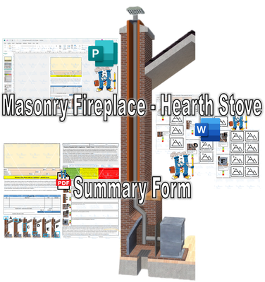 Masonry Fireplace - Hearth Stove Summary Report
