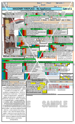 Masonry Fireplace - No Appliance - Do-Confirm