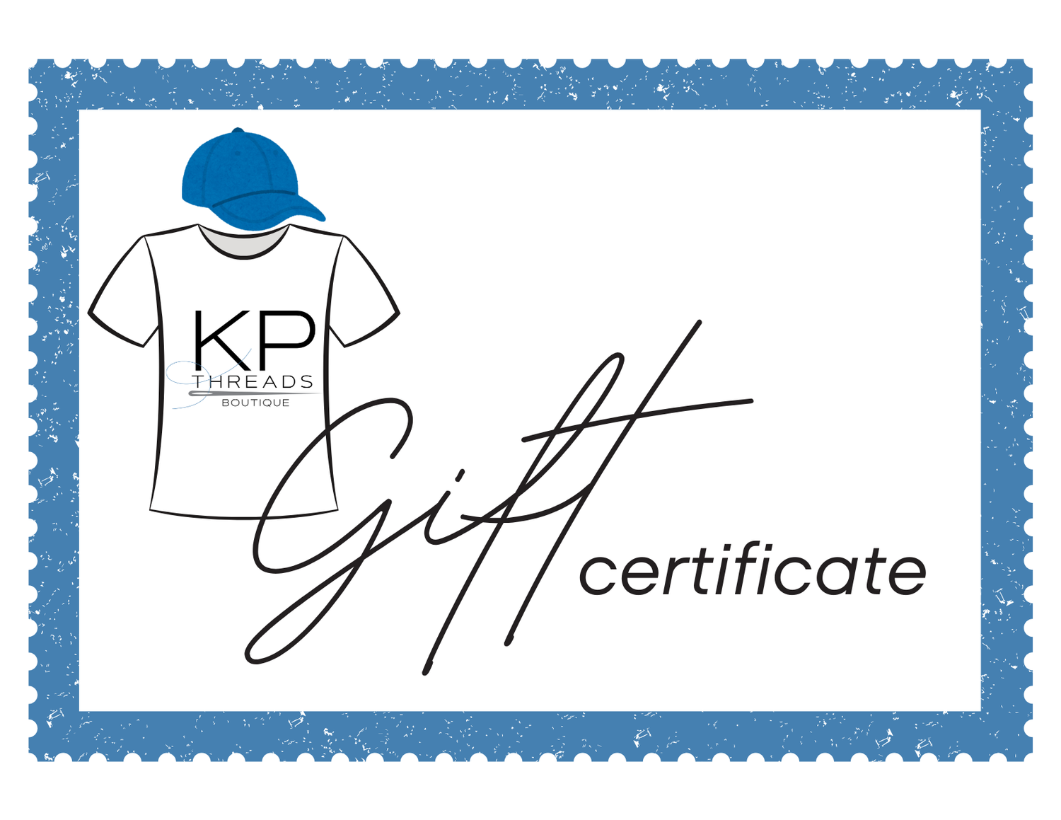KP Threads Boutique Gift card