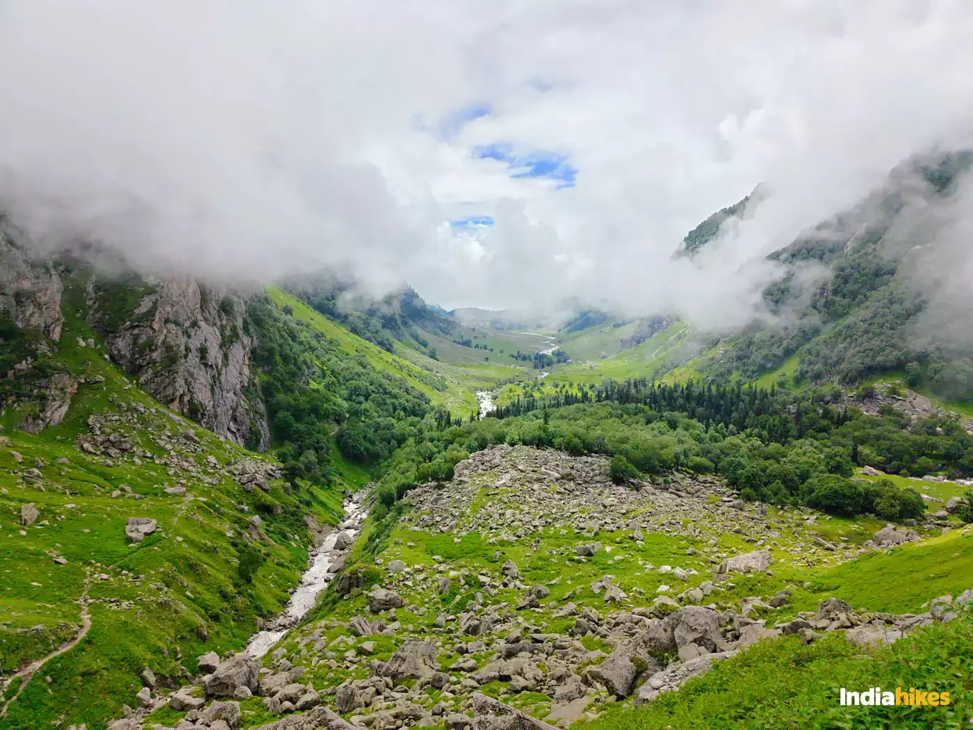 Pin Bhaba Pass Trek  2 Worlds 1 Trek