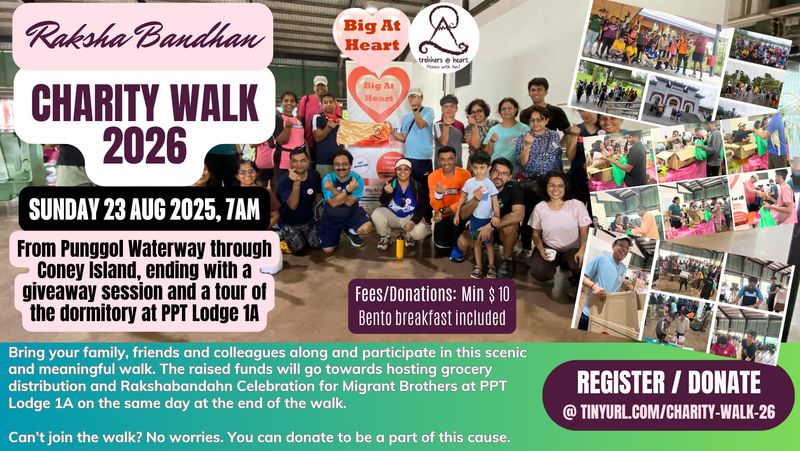 Raksha Bandhan Charity Walk for the benefit of Migrant Workers