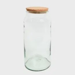 Wide Mouth Terrarium Bottle, 5 L, Glass - Small