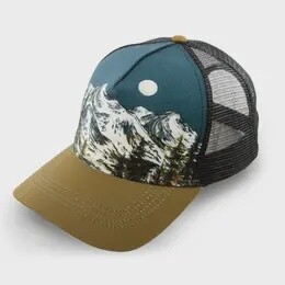 Moonlit Mountain Trucker Hat