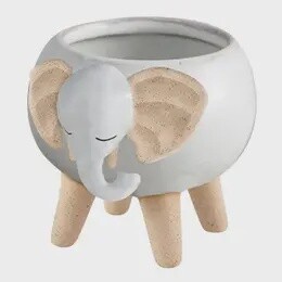 White Elephant Pot