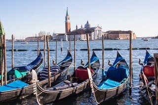 5x7 Print - Gondolas Venice