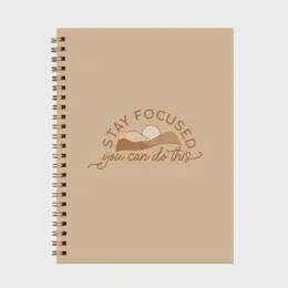 Stay Focused Sunrise Journal Notebook for Back to School