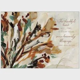 Heavenly Belongings - Thanksgiving Card