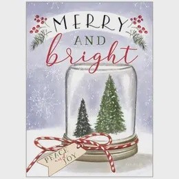 Merry & Bright Holiday Cards in a Box