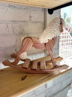 Wooden Rocking Horse