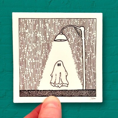 Ghost. Wasted Wishes Sticker