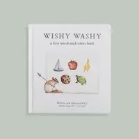 Wishy Washy:A Board Book of First Words and Colors