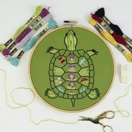 Embroidery Kit - Turtle