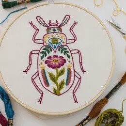 Bugbroidery Kit - Beetle