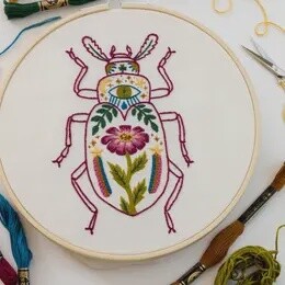 Bugbroidery Kit - Beetle