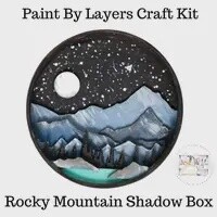Rocky Mountain Shadow Box Kit.