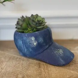 CEMENT  HAT PLANTER