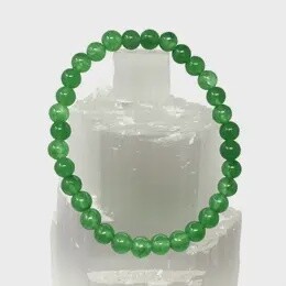 Green Adventurine Bead Bracelets - 6mm