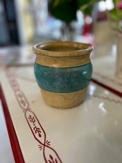 hackberry turquoise resin bowl