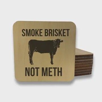 Smoke Brisket Magnet/Coaster