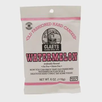 Claeys Old Fashioned Hard Candies Watermelon $3.95
