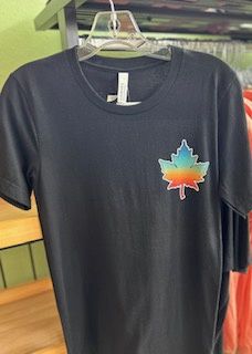 Rainbow Maple Leaf