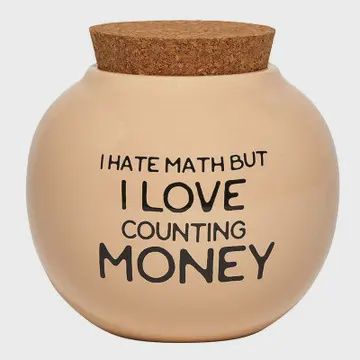 Money Jar-I Hate Math