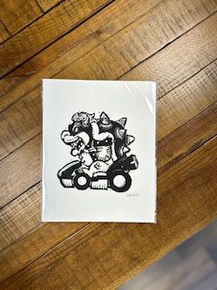 Bowzer Print