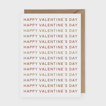 Happy Valentine&#39;s Day Greeting Card
