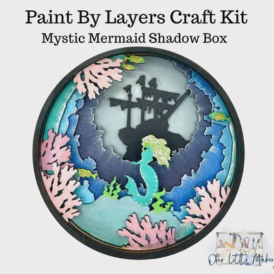 Mystic Mermaid Shadow Box