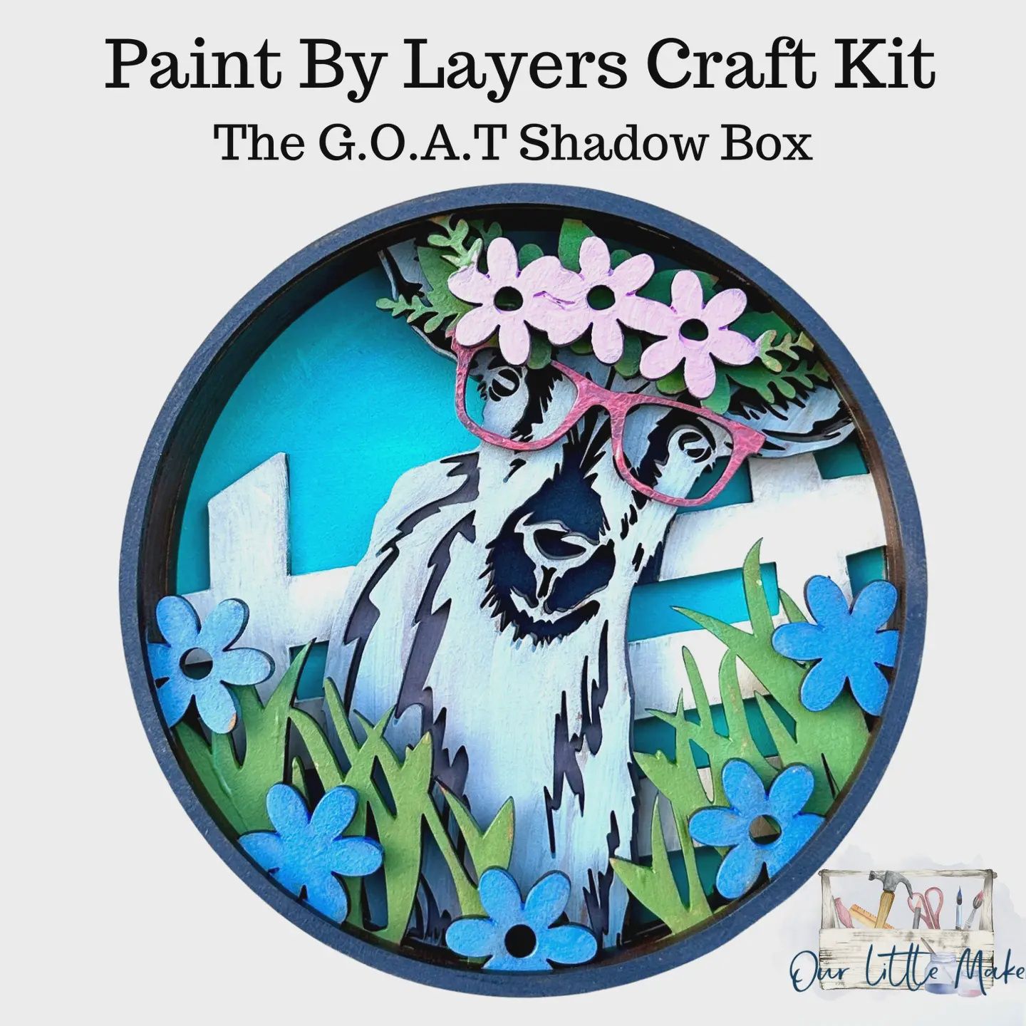 The G.O.A.T. Shadow Box
