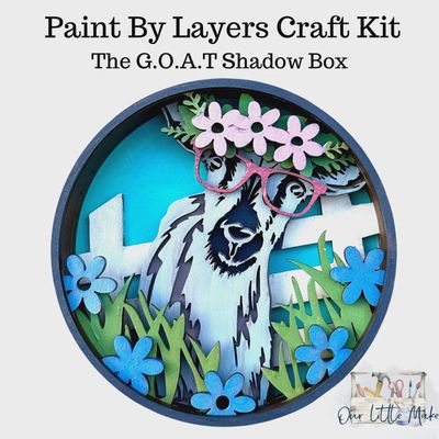 The G.O.A.T. Shadow Box