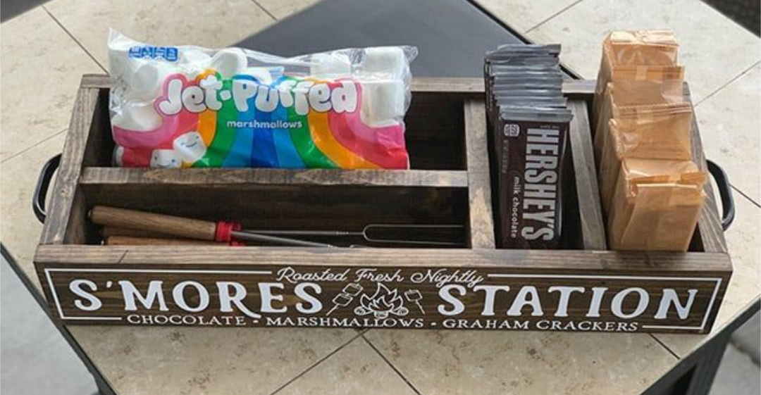 Wooden S&#39;mores Tray Workshop