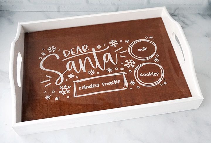 Santa Cookie Tray Workshop