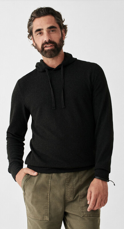 Legend Sweater Hoodie, Size: M, Colour: Heathered Black Twill