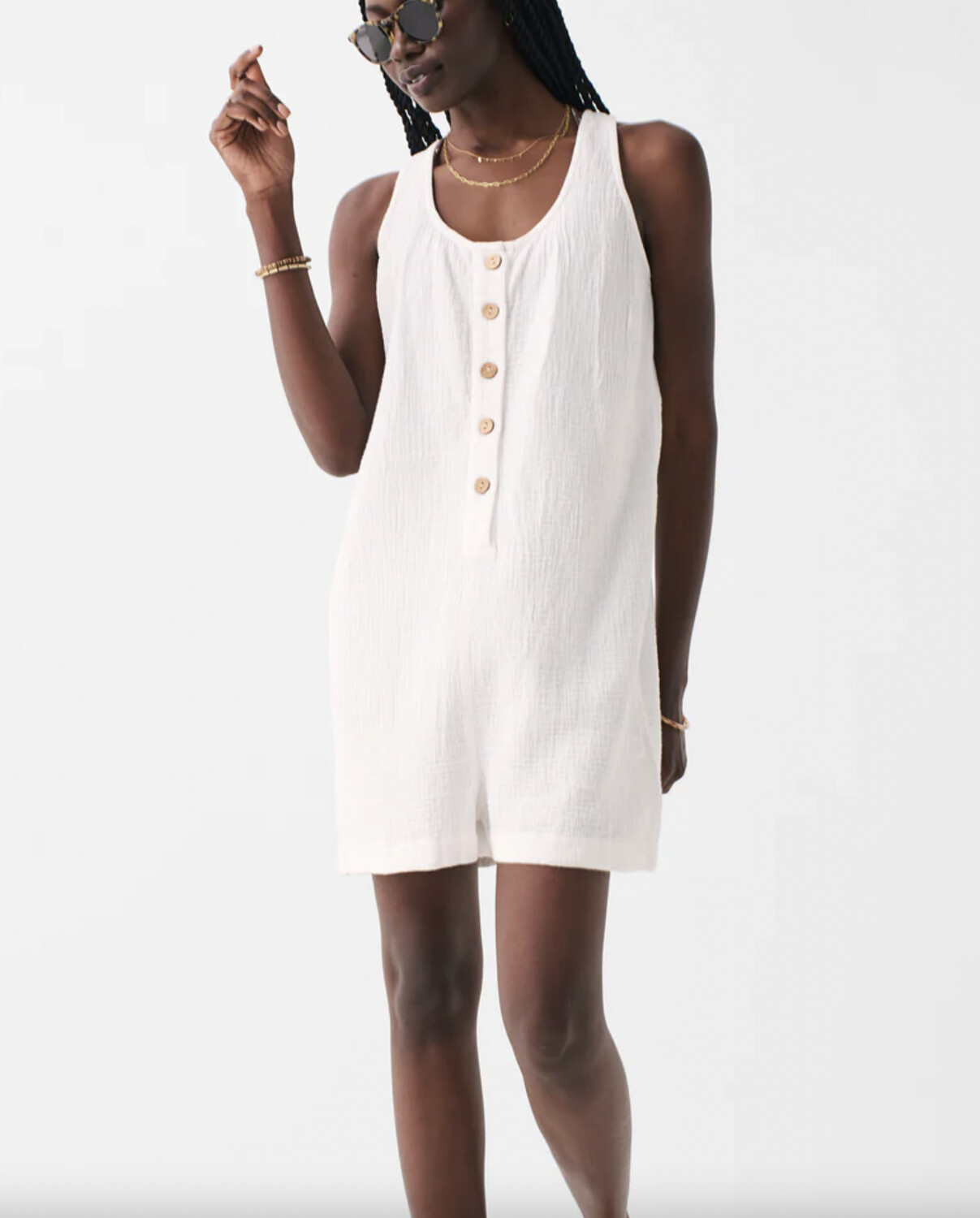 Dream Cotton Gauze Jamesport Romper
