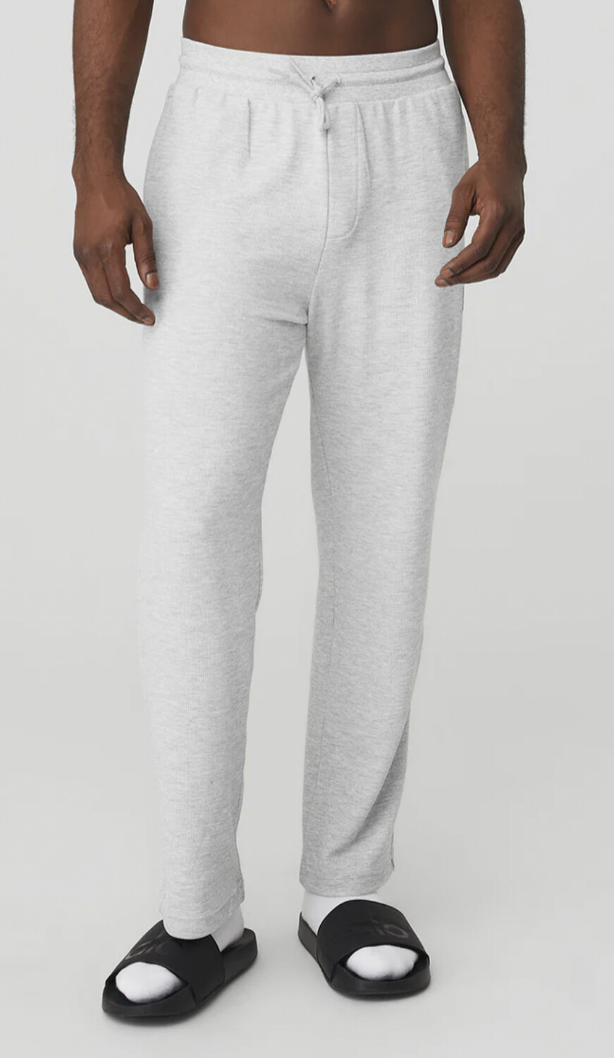 Micro Waffle Fast Break Sweatpant, Size: S, Colour: Heather Gray