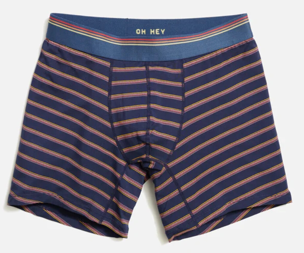 Best Boxer Briefs Ever, Size: S, Colour: Navy Sunset Stripe