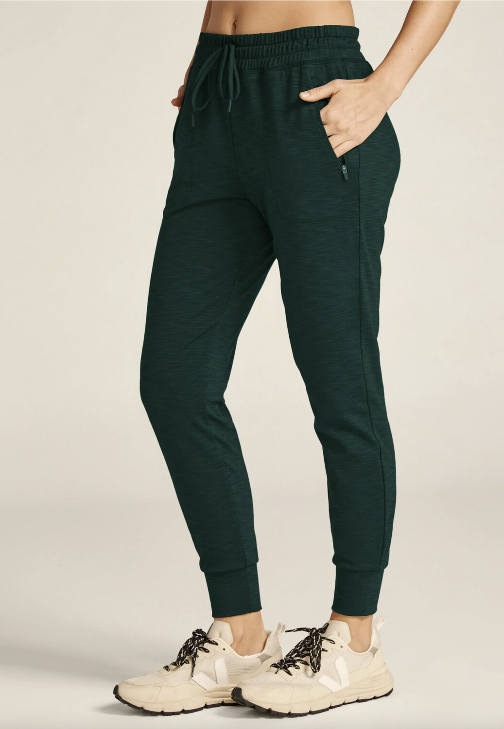Heather Rib Street Jogger